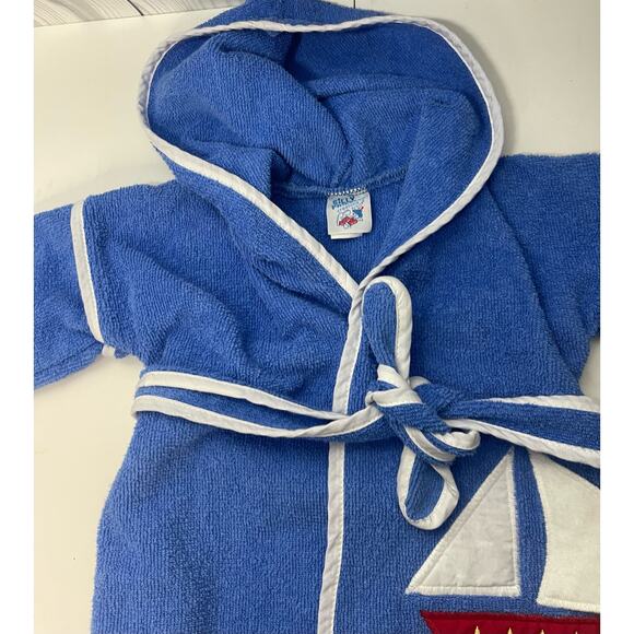 Silly Philly Sailboat Children’s Robe/Cover Up. -Size 24 months USA - Picture 3 of 6